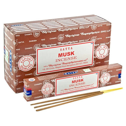 Satya Incense Sticks 15g x12 Box by My Store