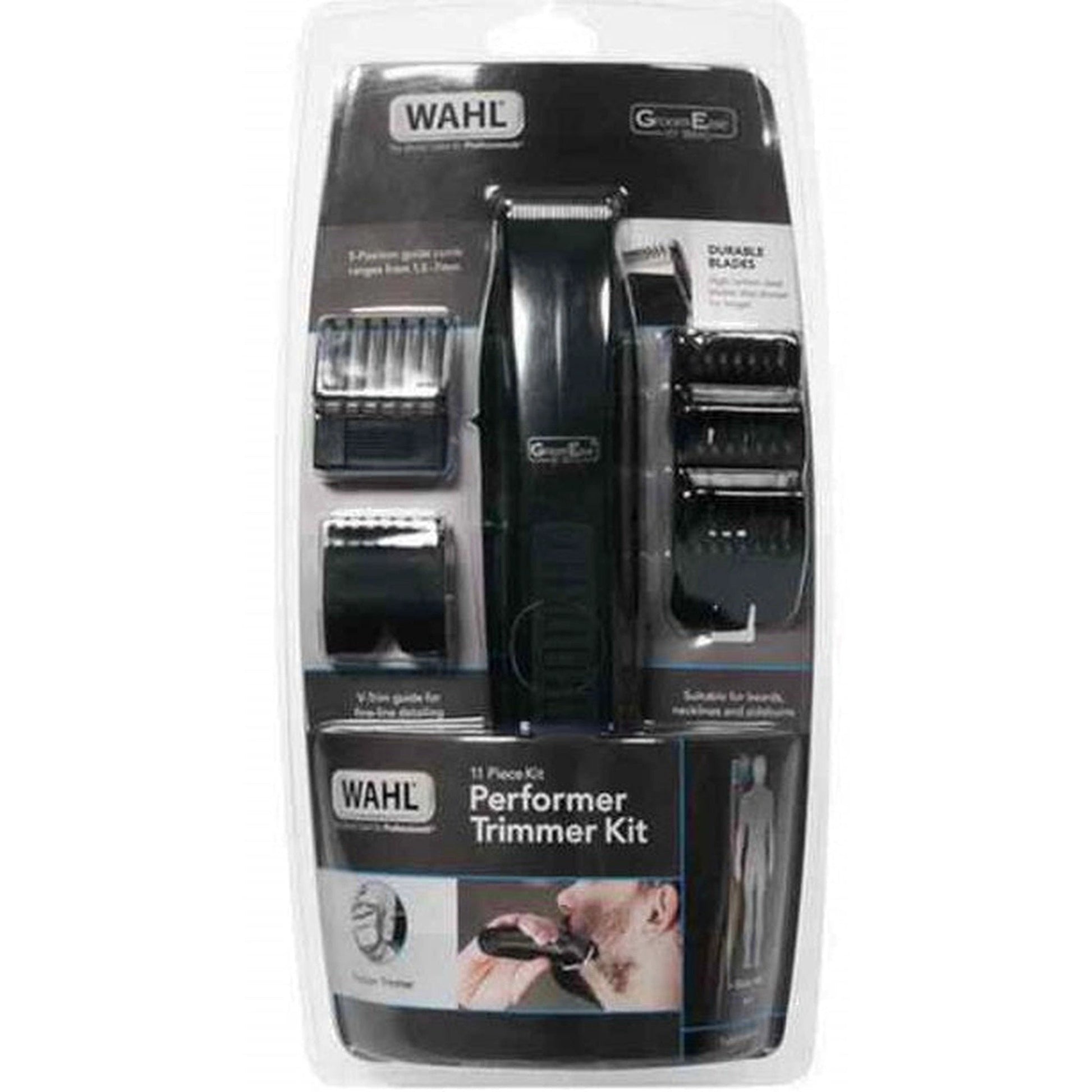 Wahl GroomEase Performer 11 PCS BATTERY Trimmer KIT by WAHL