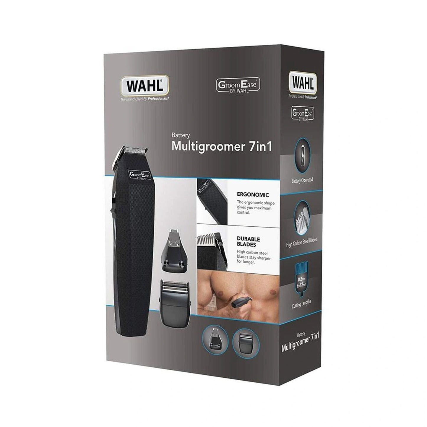 Wahl GroomEase Battery Multigroomer 7-In-1 by WAHL