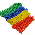 Nylon Cable Ties 200 Pcs Assorted colours (1) by Marksman