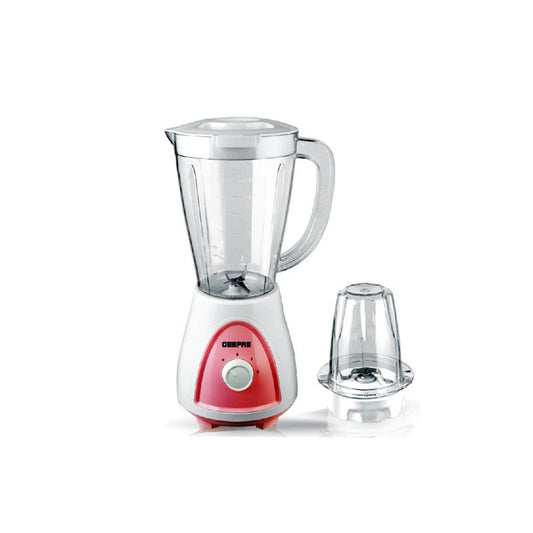 Geepas 2 In 1 Blender, 400 Watts, GSB44035 by My Store