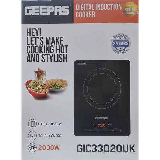 Geepas Digital Induction Cooker GIC33020UK by My Store