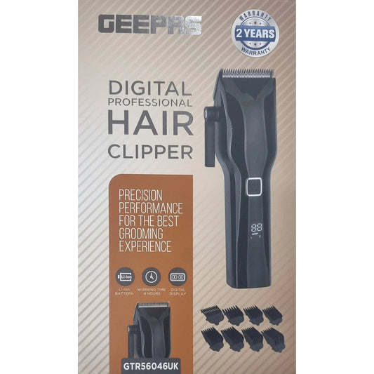 Geepas GTR56046 Rechargeable Trimmer With LED Display by Geepas