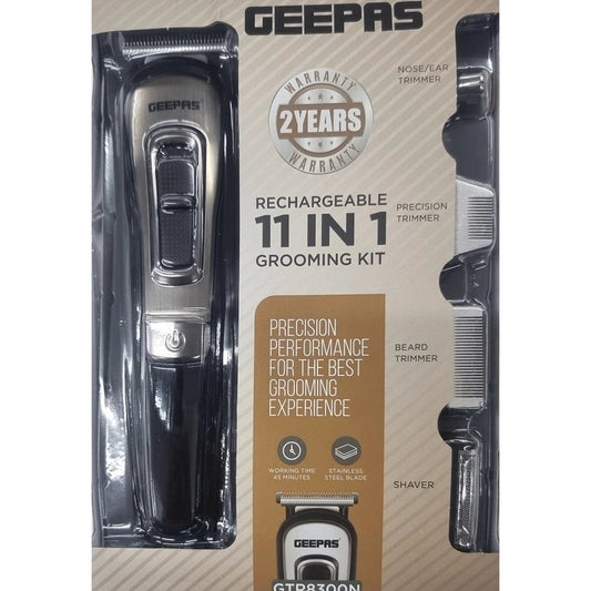 Geepas GTR58300NRechargeable Trimmer 11 in 1 by Geepas