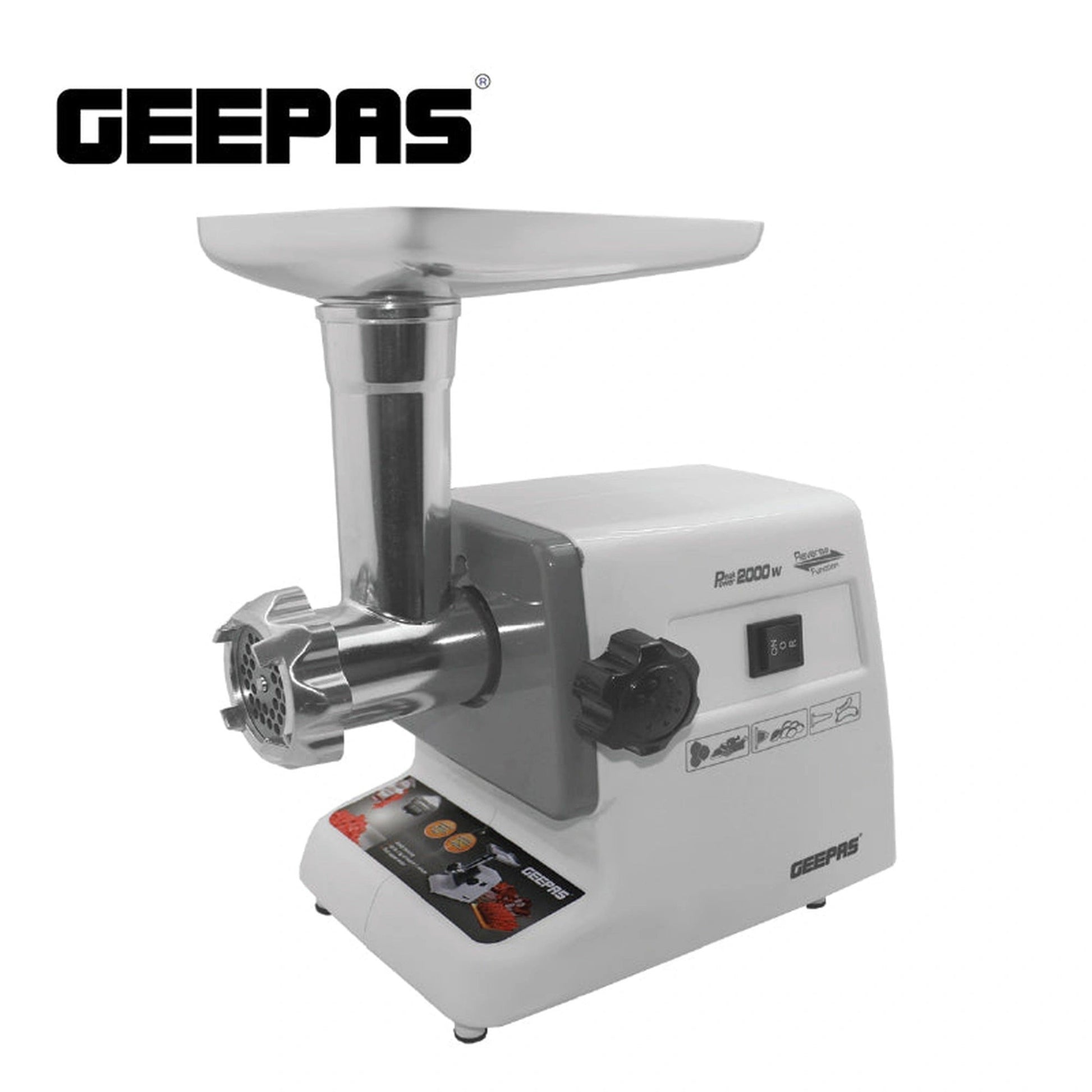 Geepas meat grinder 2000w GMG767 by My Store