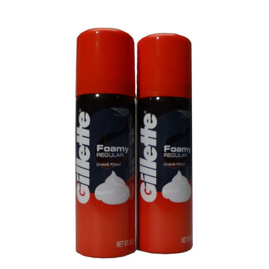 Gillette Shaving Foam Regular Mousse (200ml X 6) by Gillette