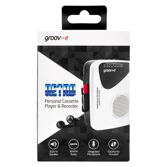 groove portable cassette player & radio by My Store