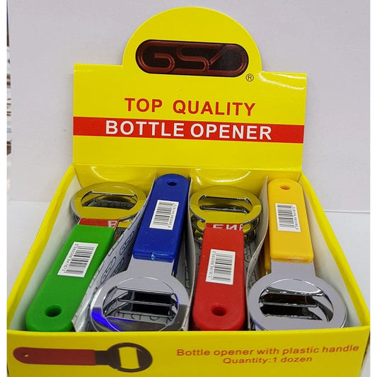 Top Quality Bottle Opener pk of 12 Mix Colours by Top Quality