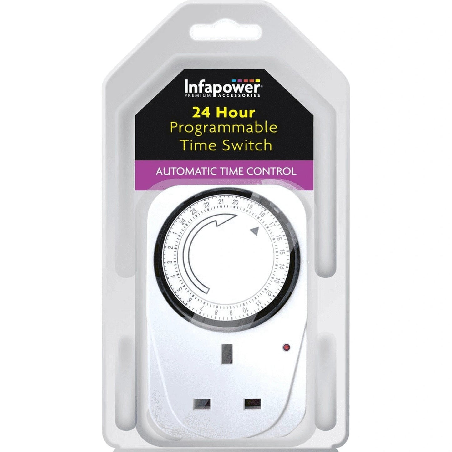 Plug in Timer 24 Hour by Power Plus