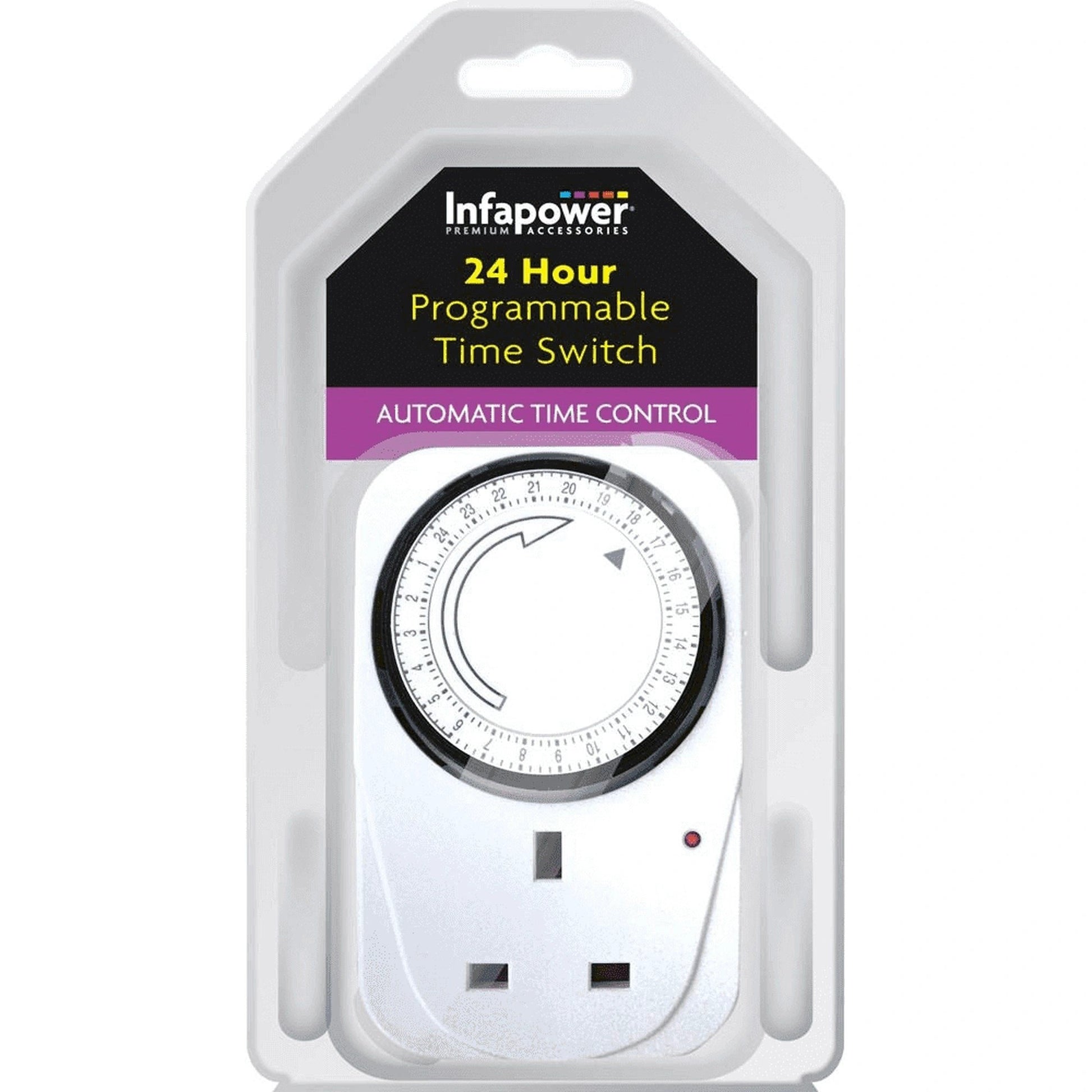 Plug in Timer 24 Hour by Power Plus
