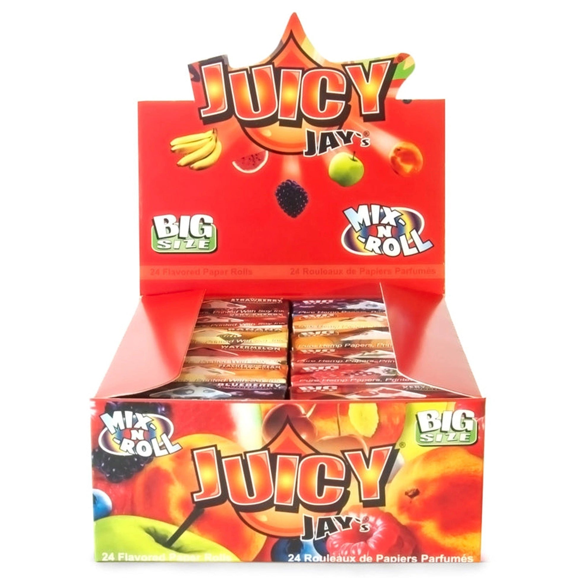 Juicy Jay Smoking Rolls 24 in Box by Juicy