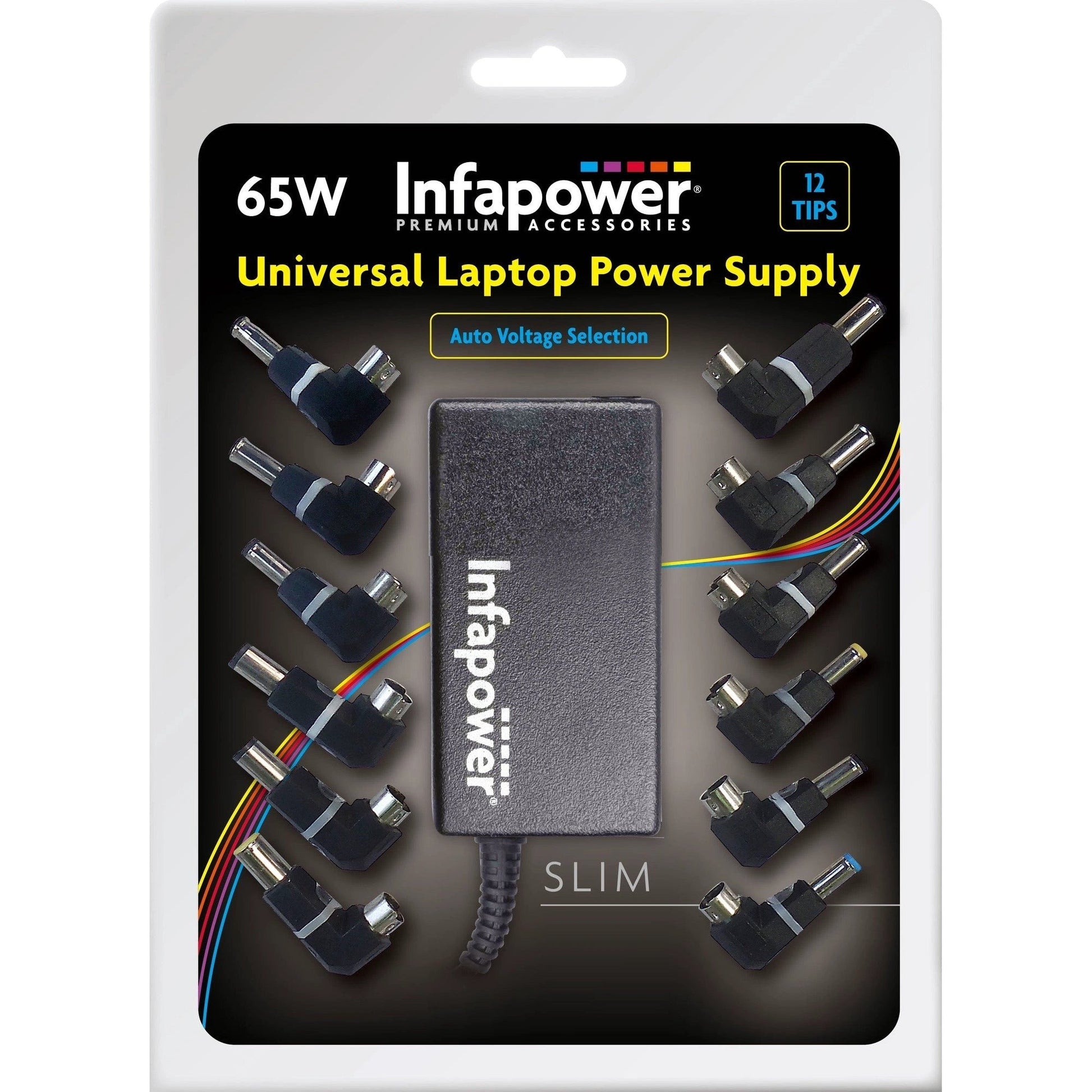 Universal Laptop Power Supply 65w by Lloytron