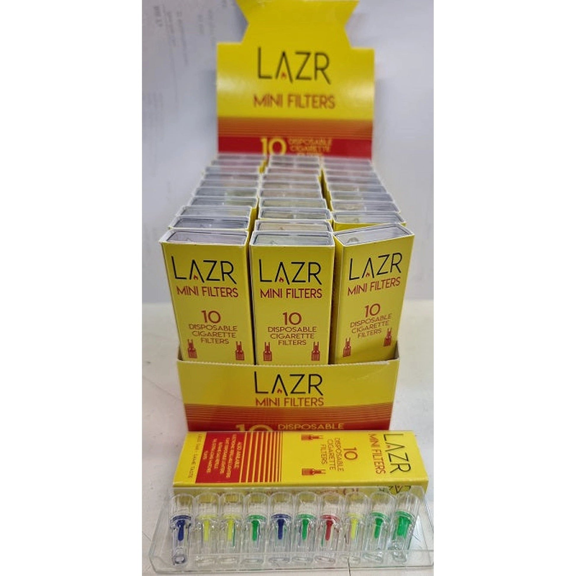 Lazer mini filter tips 8mm 30 pks of 10 by Lazer