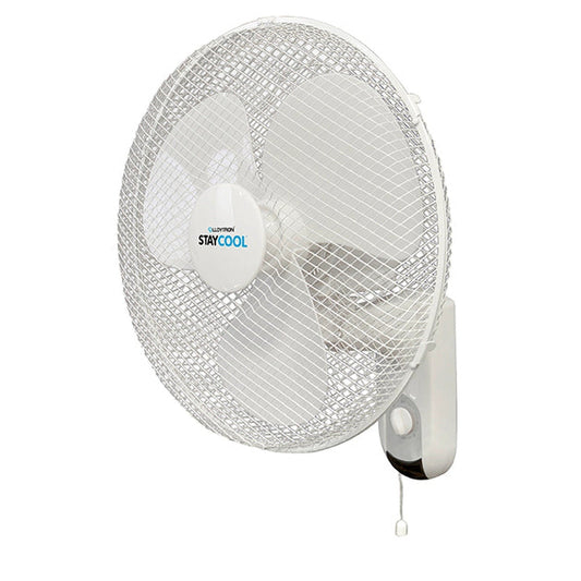 LLOYTRON STAY COOL' 16'' (40cm) 50w Wall Fan White F1421WH by Lloytron