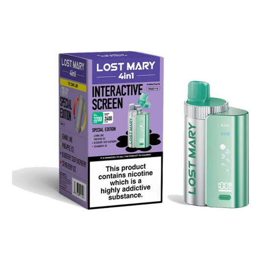 Lost Mary 4-in-1 Prefilled Kit Pk of 5 by Lost Mary