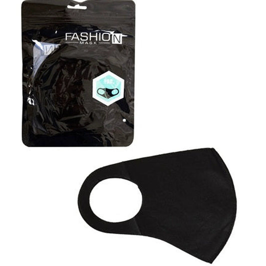 Face Masks Black Washable Unisex pk of 20 by Face