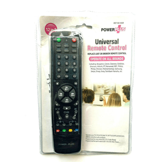 12-IN-1 UNIVERSAL REMOTE CONTROL