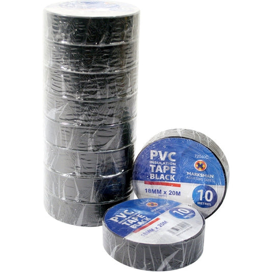 Insulating Tape 20 Mtr Set 10 Pcs (1) by Power Plus