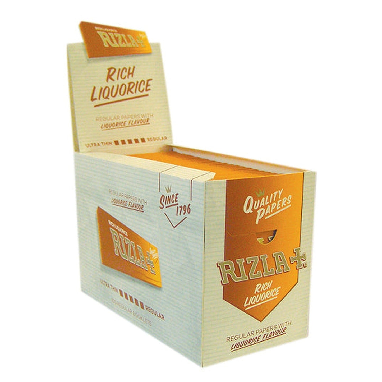 Rizla Standard/Regular Liquorice Coated Rolling Paper 100 by Rizla