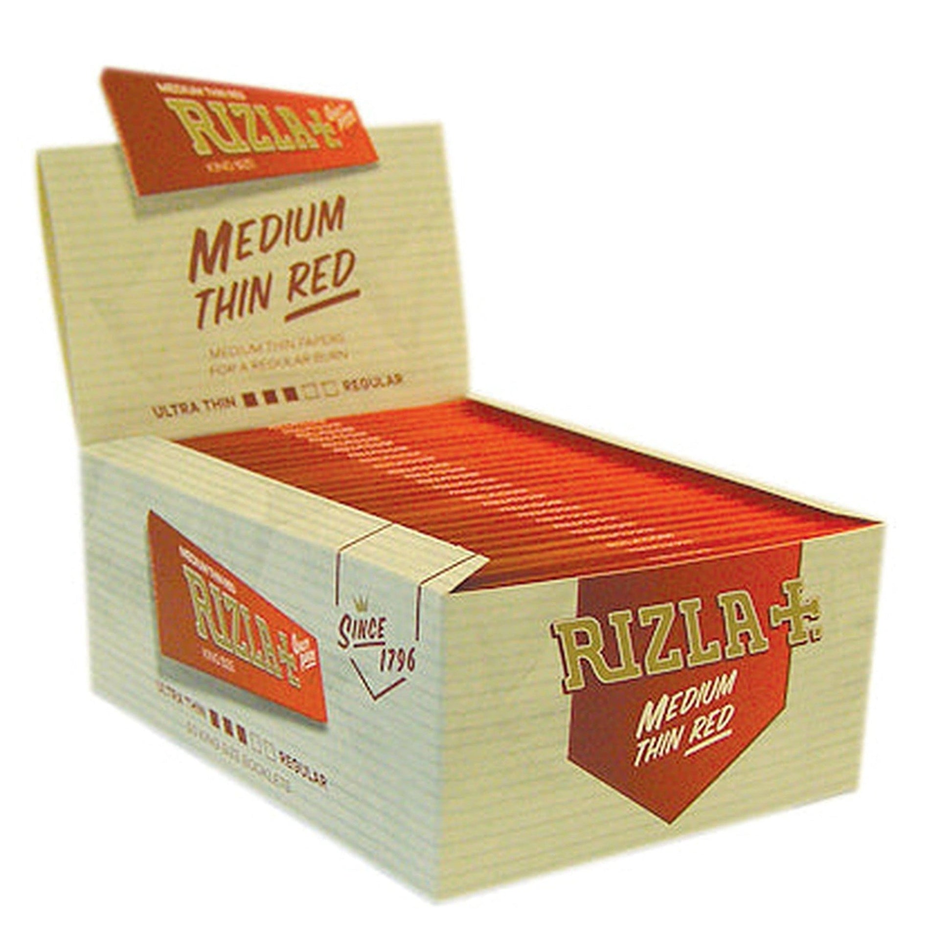 Rizla King Slim Red (UK EXCLUSIVE) Rolling Paper (50) by Rizla