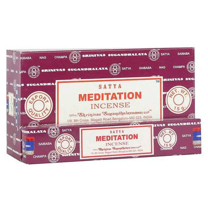Satya Incense Sticks 15g x12 Box by My Store