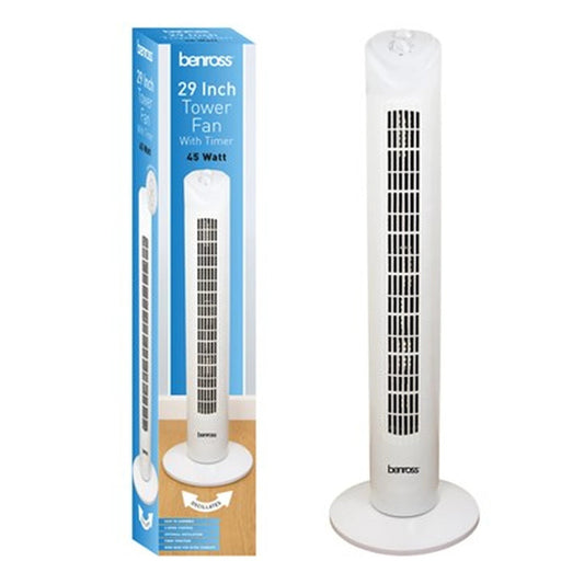 32" Tower Fan With Timer 45 watt by My Store