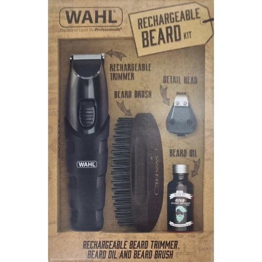 WAHL RECHARGEABLE BEARD TRIMMER KIT by WAHL