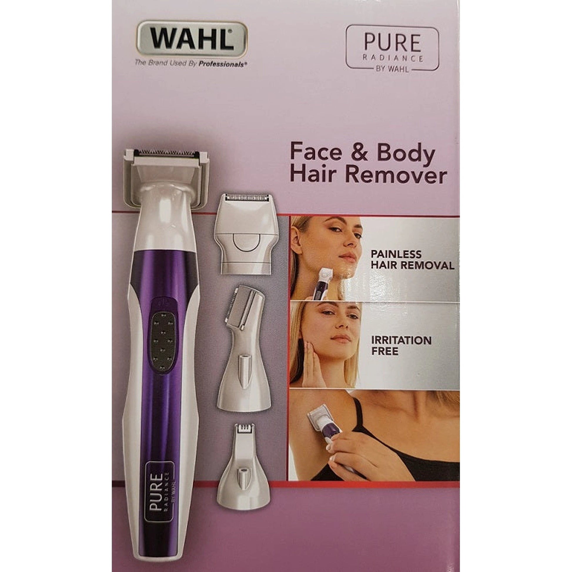 Wahl Face & Body Hair Remover Battery Trimmer KIT by WAHL