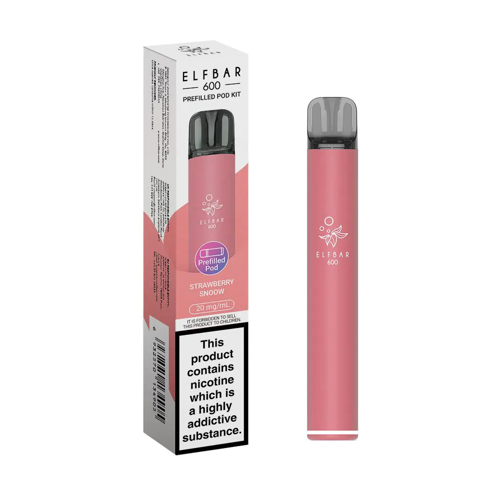 Elf Bar 600 Refillable Vape Pk of 10 Elf Bar