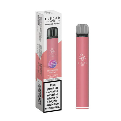 Elf Bar 600 Refillable Vape Pk of 10 Elf Bar