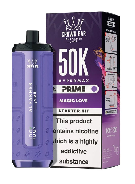 Al Fakher Hypermax Prime 50K Prefilled Pod Kit - Box of 5 Al Fakher