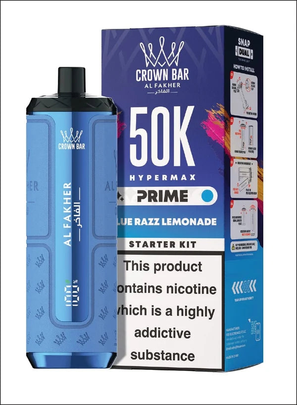 Al Fakher Hypermax Prime 50K Prefilled Pod Kit - Box of 5 Al Fakher