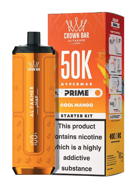 Al Fakher Hypermax Prime 50K Prefilled Pod Kit - Box of 5 Al Fakher