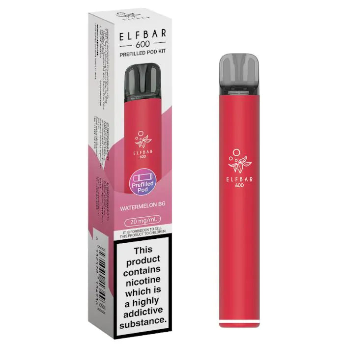 Elf Bar 600 Refillable Vape Pk of 10 Elf Bar