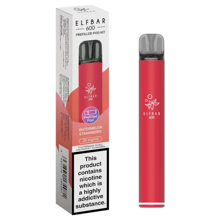 Elf Bar 600 Refillable Vape Pk of 10 Elf Bar